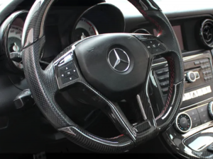 Mercedes Benz SLK Interior Air Vent Circle Cover Kit  - Carbon Fiber - R172